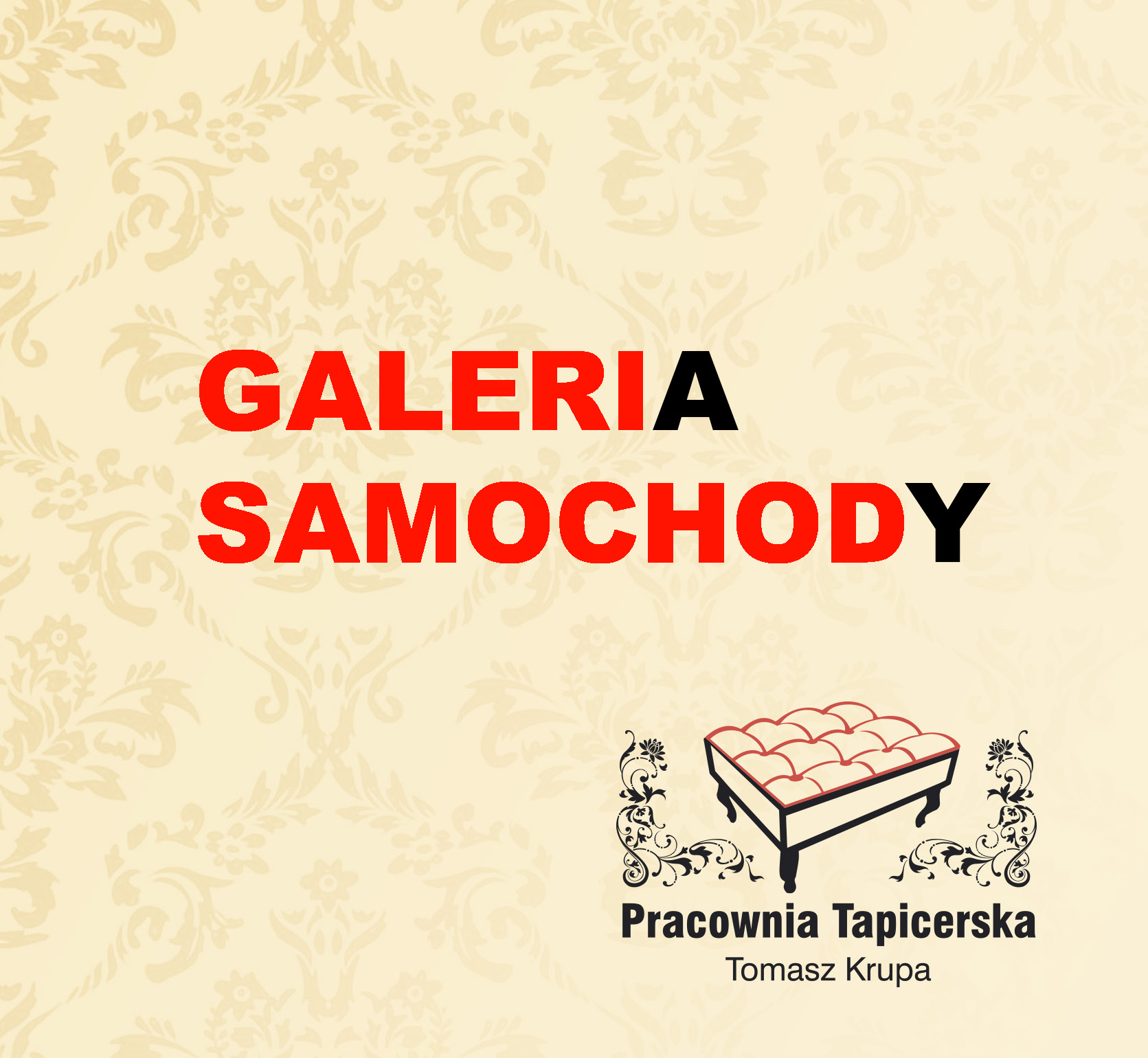 Przykład tapicerki samochodowej